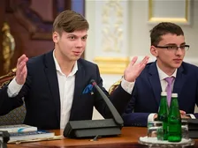 Зустріч лідерів шкільного самоврядування з Президентом, 2015 — фото 3
