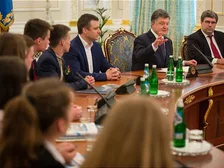 Зустріч лідерів шкільного самоврядування з Президентом, 2015 — фото 2