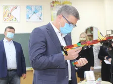 Візит міністр освіти та науки України до гімназії, 2020 — фото 4
