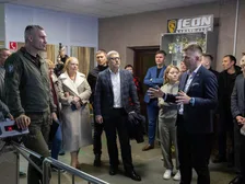 Віталій Кличко інспектує комплексну цифрову систему безпеки ліцею, 2025 — фото 12
